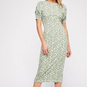 Free People Rosie Knit Midi Dress